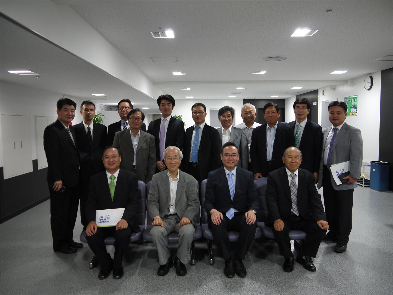 일본 긴키정보시스템산업협의회 교류회 개최 사진